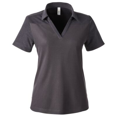 Ladies' Fusion ChromaSoft Colorblock Polo Thumbnail