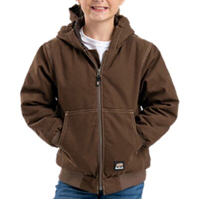 Youth Highland Softstone Duck Hooded Jacket Thumbnail