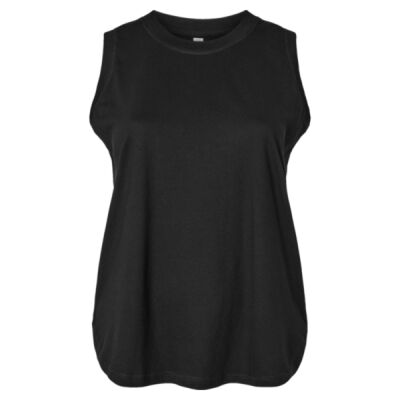 Women's Curvy Relaxed Fine Jersey Tank Thumbnail