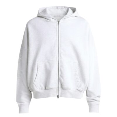 Unisex Garment-Dyed Cropped Full-Zip Hooded Sweatshirt Thumbnail