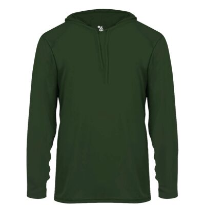 Unisex B-Core Hooded Long Sleeve T-Shirt Thumbnail