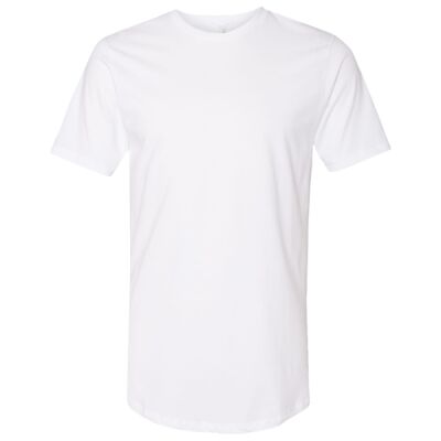 Men's Cotton Long Body T-Shirt Thumbnail