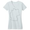 Juniors Concert V Neck Tee Thumbnail