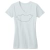 Juniors Concert V Neck Tee Thumbnail