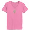 Ladies ComfortSoft® V Neck T Shirt Thumbnail