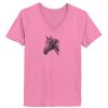 Ladies ComfortSoft® V Neck T Shirt Thumbnail