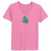 Ladies ComfortSoft® V Neck T Shirt Thumbnail