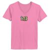 Ladies ComfortSoft® V Neck T Shirt Thumbnail