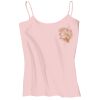 Juniors 1x1 Rib Spaghetti Strap Tank Thumbnail