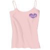 Juniors 1x1 Rib Spaghetti Strap Tank Thumbnail