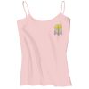 Juniors 1x1 Rib Spaghetti Strap Tank Thumbnail