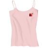 Juniors 1x1 Rib Spaghetti Strap Tank Thumbnail