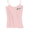 Juniors 1x1 Rib Spaghetti Strap Tank Thumbnail