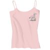 Juniors 1x1 Rib Spaghetti Strap Tank Thumbnail