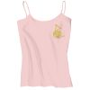 Juniors 1x1 Rib Spaghetti Strap Tank Thumbnail