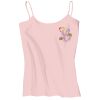 Juniors 1x1 Rib Spaghetti Strap Tank Thumbnail
