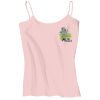 Juniors 1x1 Rib Spaghetti Strap Tank Thumbnail