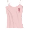Juniors 1x1 Rib Spaghetti Strap Tank Thumbnail