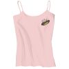 Juniors 1x1 Rib Spaghetti Strap Tank Thumbnail